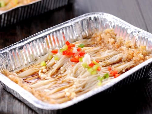 永发镇锡纸烤金针菇